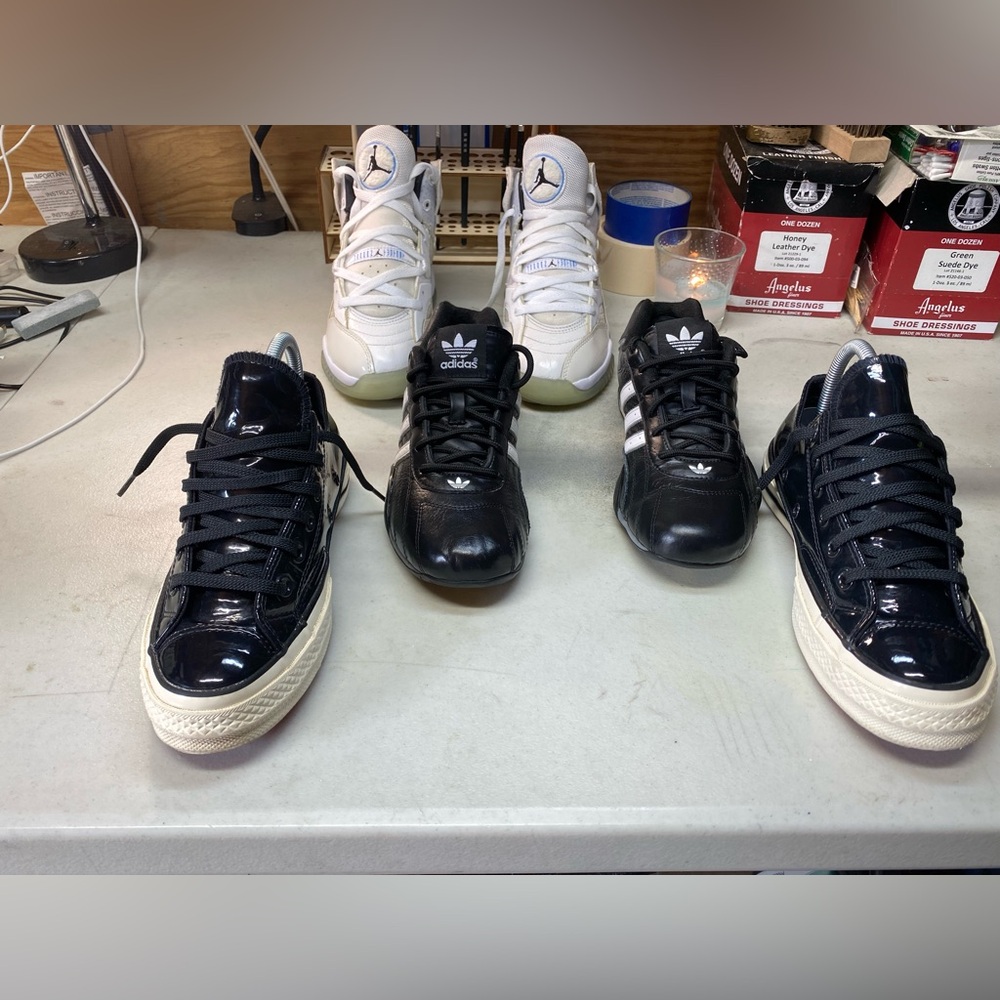 Bundle of 3 Converse Chuck 70/ Adidas Adi-racer Goodyear/ Nike Air Jordan